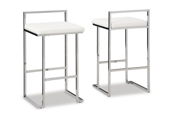 Madanere Bar Height Bar Stool Set of Two