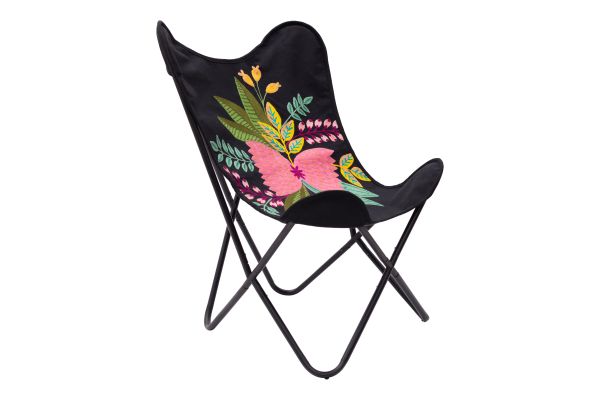 Mare Floral Accent Chair