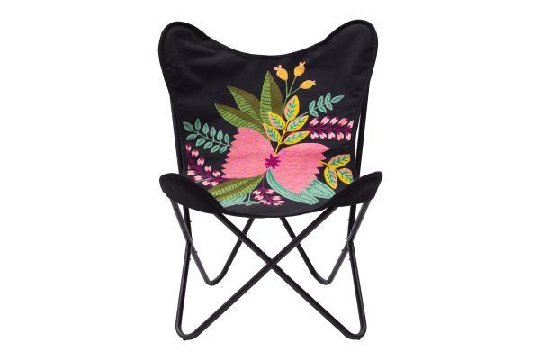 Mare Floral Accent Chair