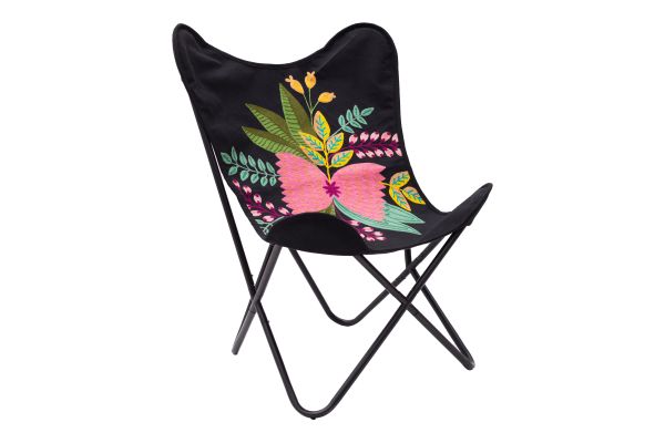 Mare Floral Accent Chair