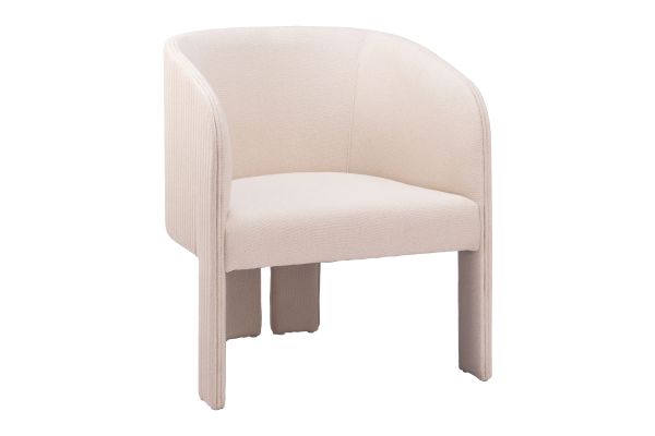 Hull Accent Chair Beige