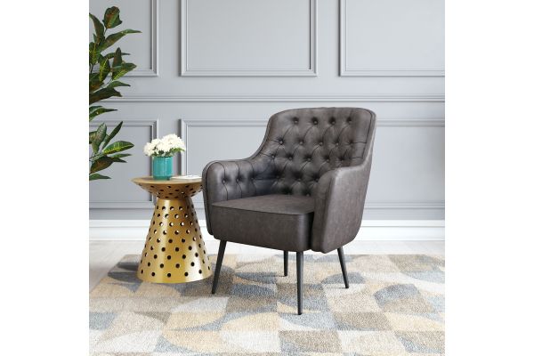 Tasmania Accent Chair Vintage Black