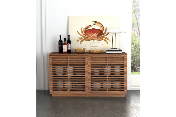 Linea Credenza Walnut