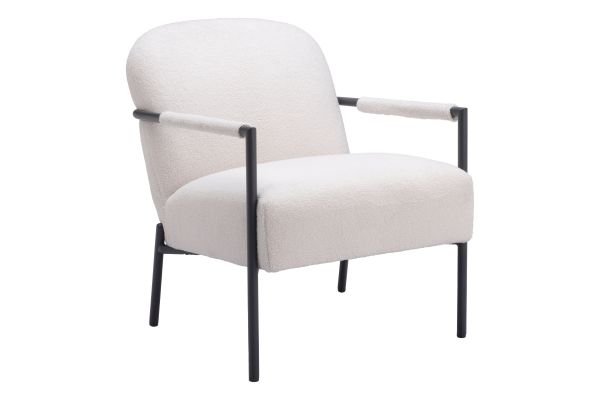 Chicago Accent Chair Ivory