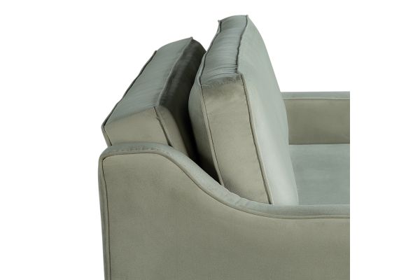 Serta Dorian Convertible Loveseat in Sage