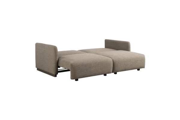 Serta Tyler Convertible Sofa in Brown