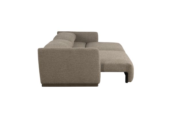 Serta Tyler Convertible Sofa in Brown