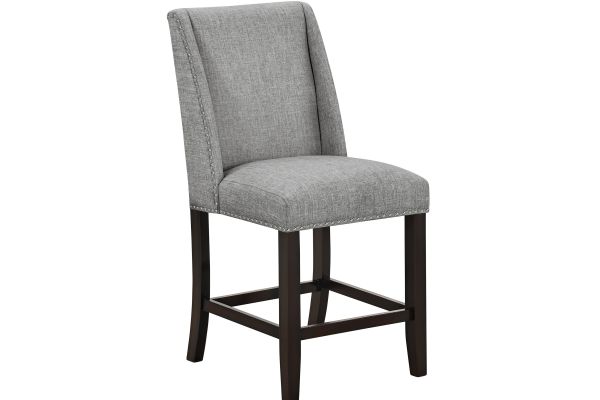 Faust Counter Chair (Set of 2) - Gray