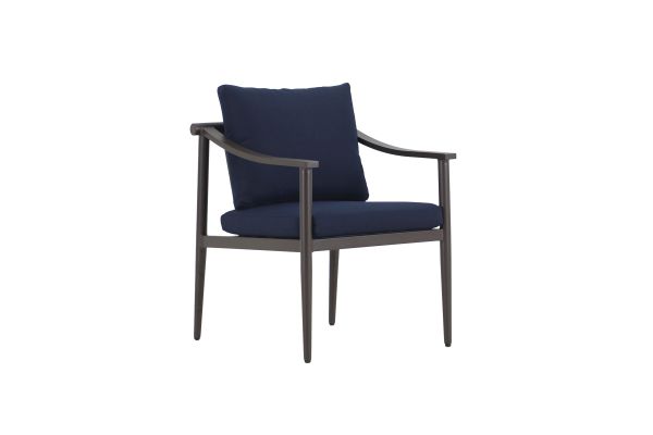 Moana Patio Side Chair (Set of 2) - Blue 