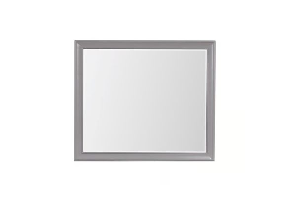Jamestown Landscape Mirror - Gray