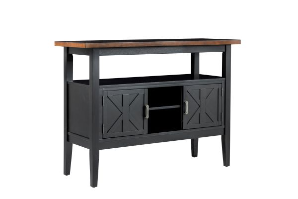 Potomac Server - Brown/Black