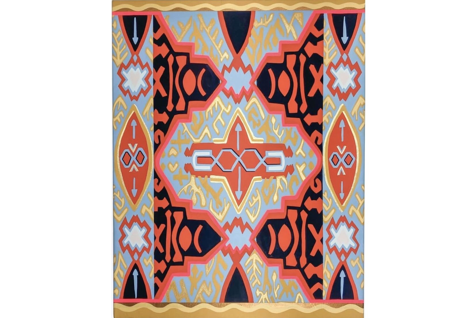 Norwegian Textile No.1 by Lauren Harrington