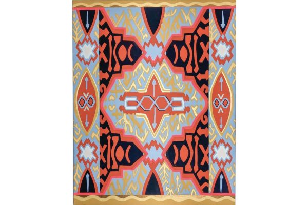 Norwegian Textile No.1 by Lauren Harrington