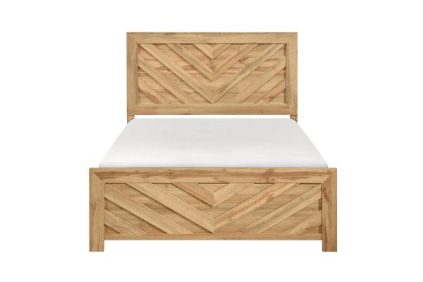 Corbin Queen Bed - Natural