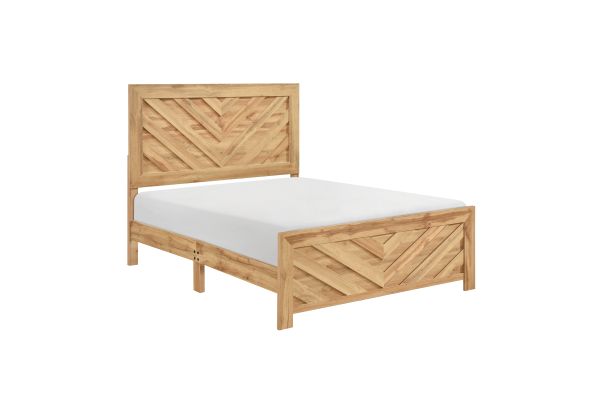 Corbin Eastern King Bed - Natural