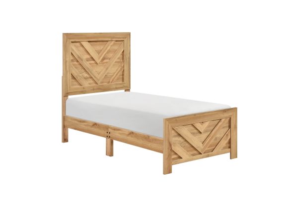 Corbin Twin Bed - Natural