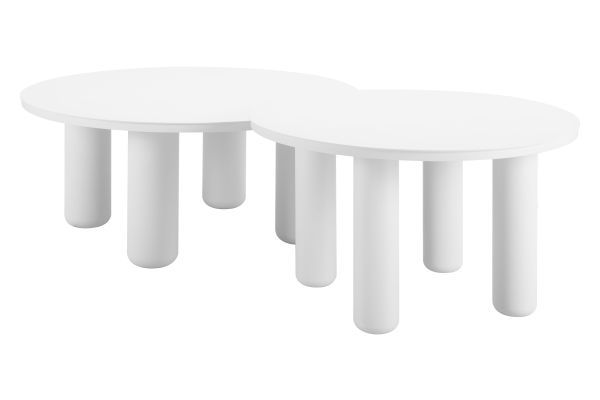 Ola Coffee Table Set (2-Piece) White