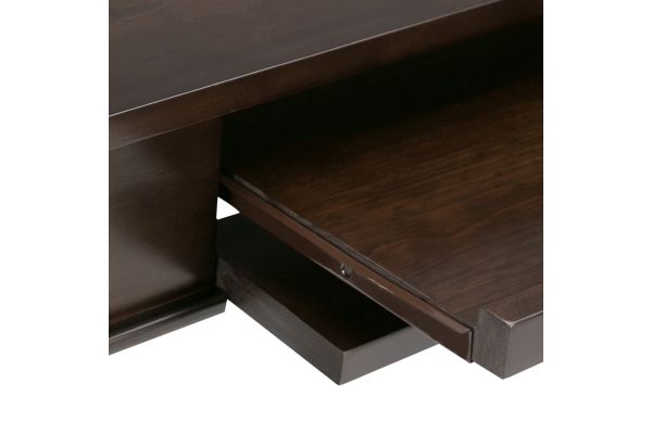 Carlton Home Office Desk - Dark Brown