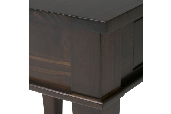 Carlton Home Office Desk - Dark Brown