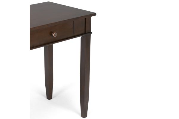 Carlton Home Office Desk - Dark Brown