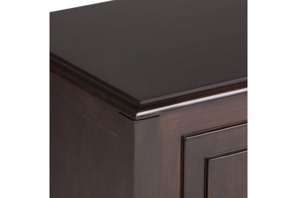 Connaught Storage Bench Trunk - Dark Brown