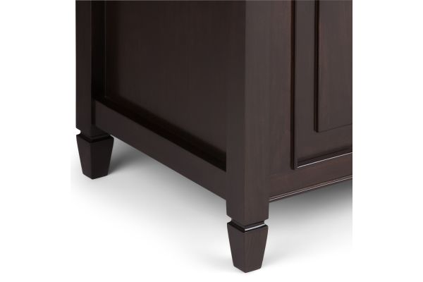 Connaught Storage Bench Trunk - Dark Brown