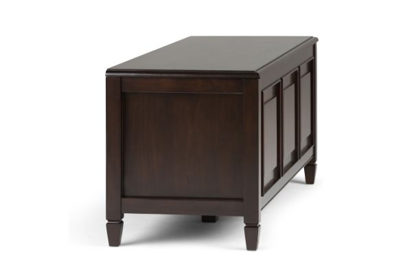 Connaught Storage Bench Trunk - Dark Brown