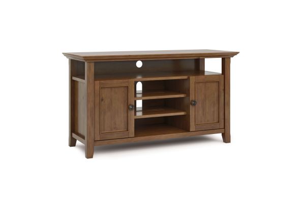 Amherst 54-inch TV Media Stand - Saddle Brown