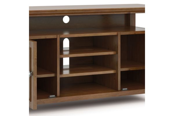 Amherst 54-inch TV Media Stand - Saddle Brown