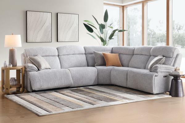 Devon 5-Piece Dual Power Reclining Sectional