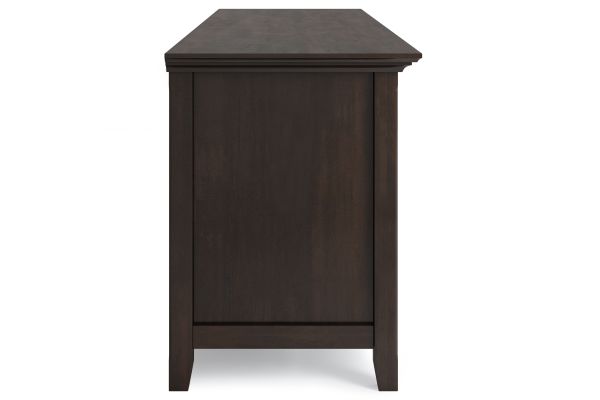 Amherst 72-inch Wide TV Media Stand - Brunette Brown