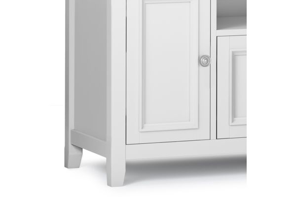 Amherst 72 inch Wide TV Media Stand - White