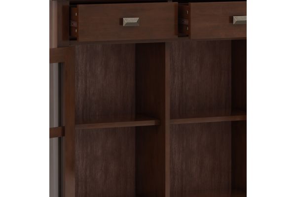 Artisan Entryway Storage Cabinet - Russet Brown