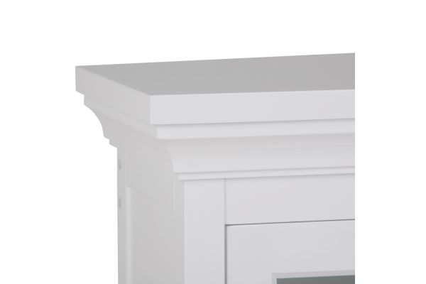 Avington Two Door Wall Cabinet with Cubbies