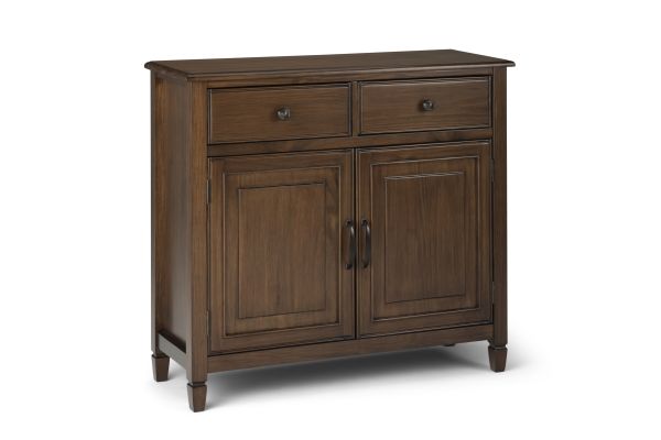 Connaught Entryway Storage Cabinet - Rustic Natural Aged Brown