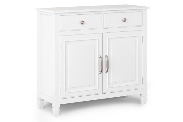 Connaught Entryway Storage Cabinet - White