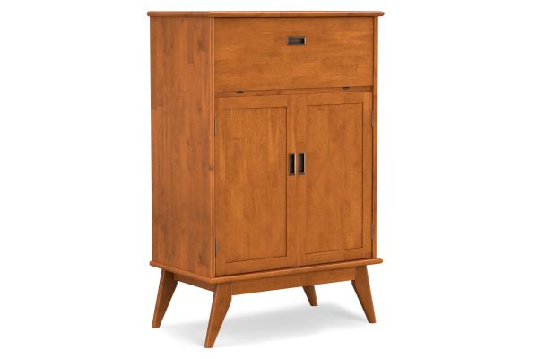 Draper Mid Century Bar Cabinet