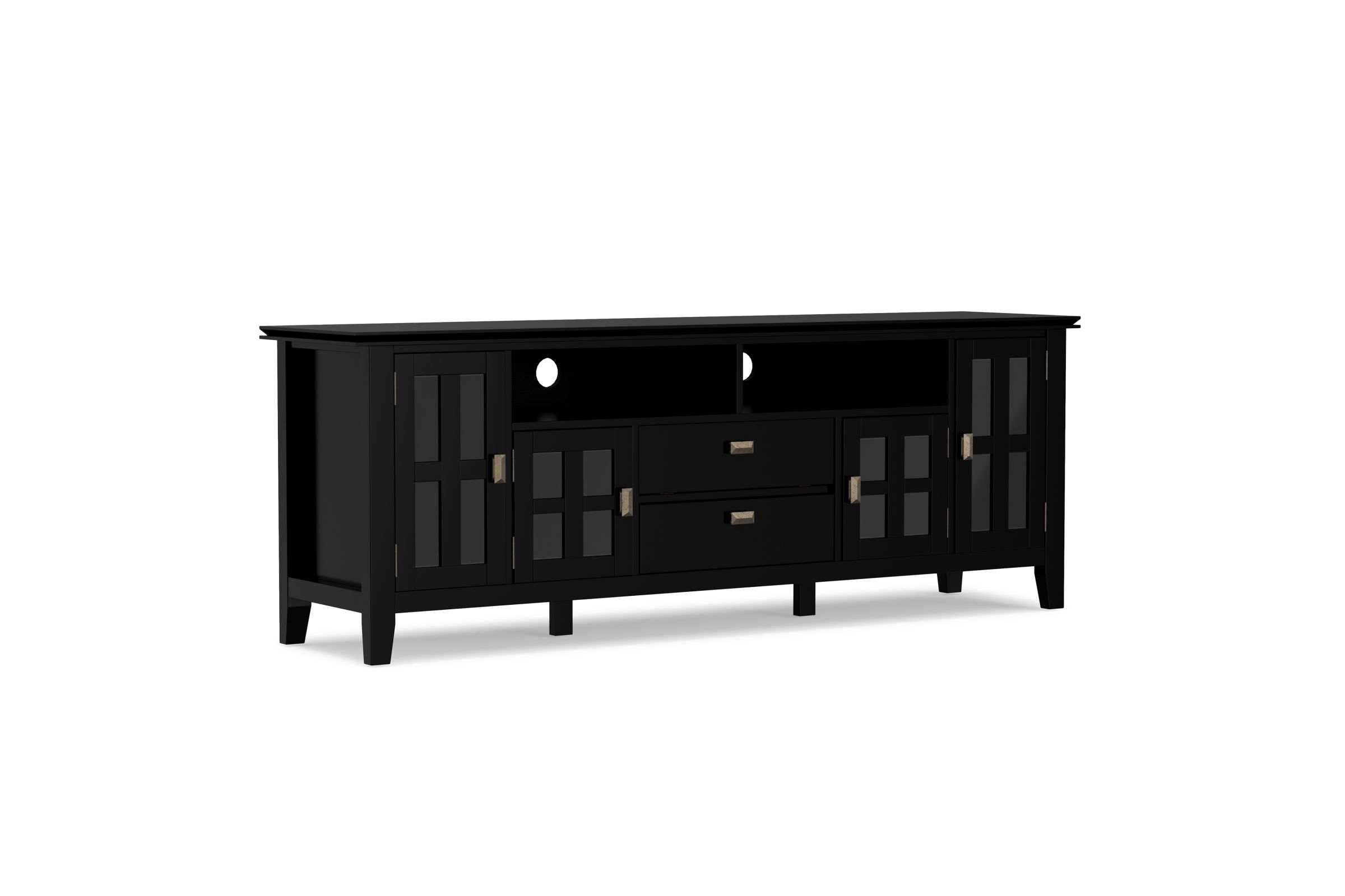Artisan 72-inch TV Media Stand - Black at Gardner White