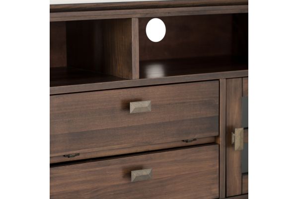 Artisan 72-inch TV Media Stand - Natural Aged Brown