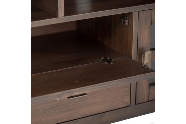 Artisan 72-inch TV Media Stand - Natural Aged Brown