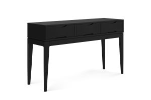 Harper Console Sofa Table - Black thumbnail