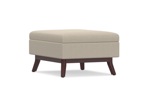 Owen Natural Coffee Table Storage Ottoman