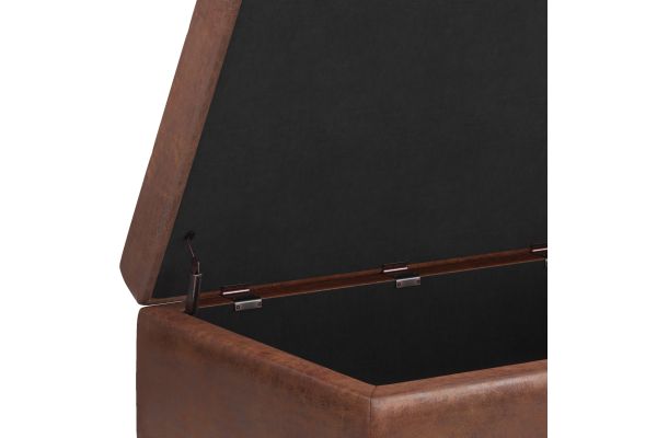 Shay Mid Century Small Coffee Table Storage Ottoman