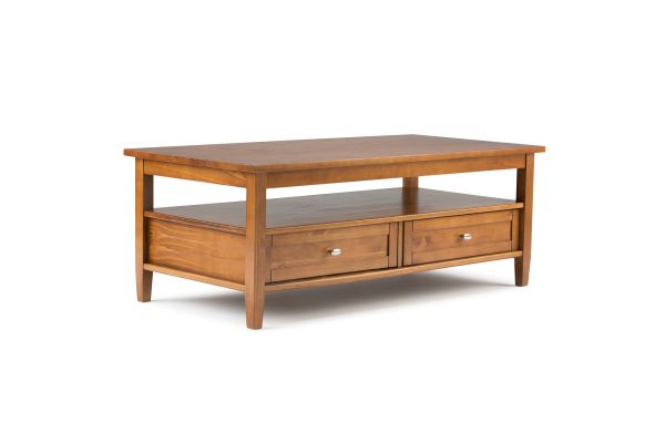 Warm Shaker Coffee Table - Brown