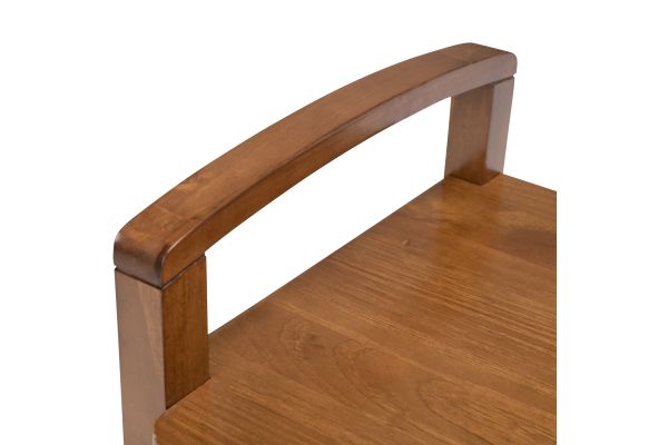 Warm Shaker Entryway Storage Bench