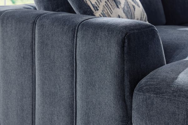 Overnight Blue 3-Piece Sectional