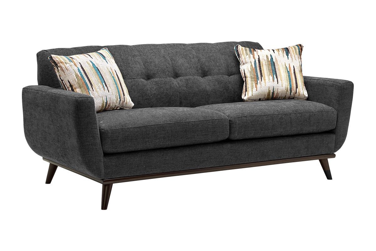 Elliot Graphite Loveseat 2