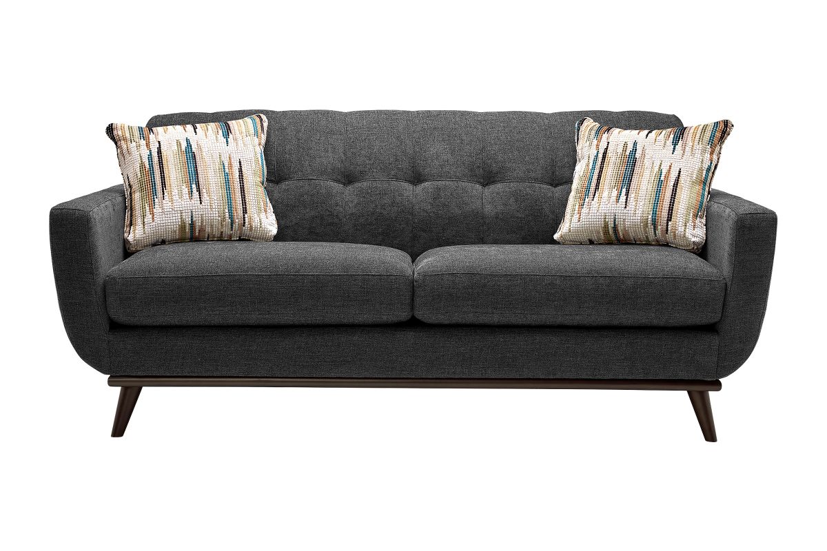 Elliot Graphite Loveseat 1