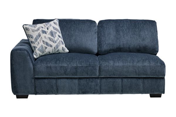 Overnight Blue 3-Piece Sectional