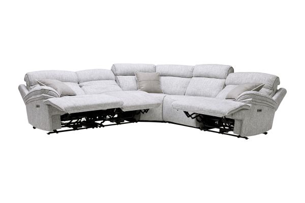 Devon 5-Piece Dual Power Reclining Sectional